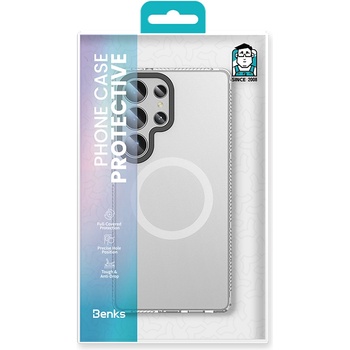Benks Etui Magnetic Lucid Armor (0045) do Samsung Galaxy S25 Ultra biały