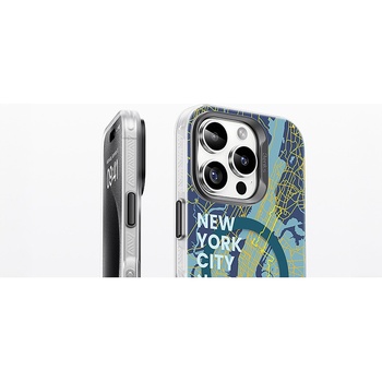 Benks Etui Magnetic City New York do Iphone 16 Plus