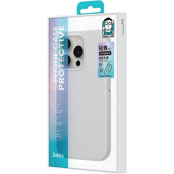 Benks Etui Magnetic Vita Pro Silicone do Iphone 16 Pro Max szary