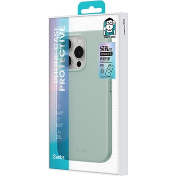 Benks Etui Magnetic Vita Pro Silicone do Iphone 16 Pro Max zielony