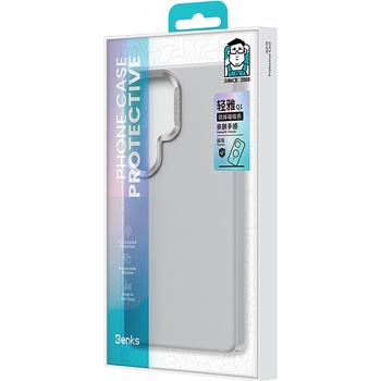 Benks Etui Magnetic Vita Pro Silicone do Samsung Galaxy S25 Ultra szary