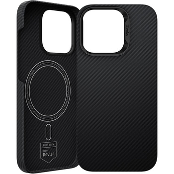 Benks Etui Magnetic Armor Air Kevlar PC Frame 600D (E065) do Iphone 16 Pro czarny