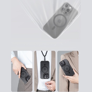 Benks Etui Magnetic Lucid Armor (C065) do Iphone 16 Pro złoty
