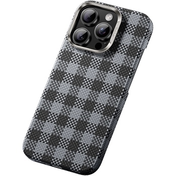 Benks Etui Magnetic Armor Vichy Kevlar (BF62) do Iphone 15 Pro Max czarny
