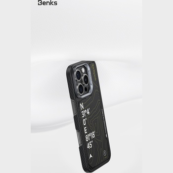 Benks Etui Magnetic Armor Air Kevlar 600D Summit Kangrinboque (0065) do Iphone 16 Pro