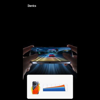 Benks Etui Magnetic Biliz Cooling Case (0066) do Iphone 16 Pro Max szary
