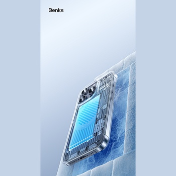 Benks Etui Magnetic Biliz Cooling Case (0066) do Iphone 16 Pro Max szary