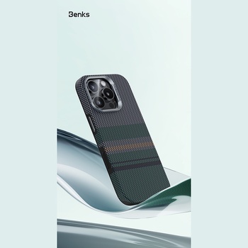 Benks Etui Magnetic Armor Pro Aurora Kevlar 600D (CC65) do Iphone 16 Pro (Camera Control Button)