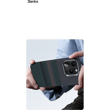 Benks Etui Magnetic Armor Pro Aurora Kevlar 600D (CC65) do Iphone 16 Pro (Camera Control Button)
