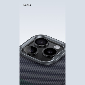 Benks Etui Magnetic Armor Pro Aurora Kevlar 600D (BC66) do Iphone 16 Pro Max (Camera Control Button)