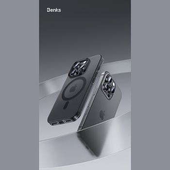 Benks Etui Magnetic Lucid Armor (C066) do Iphone 16 Pro Max złoty (Camera Control Button)