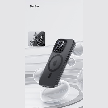 Benks Etui Magnetic Lucid Armor (C066) do Iphone 16 Pro Max złoty (Camera Control Button)