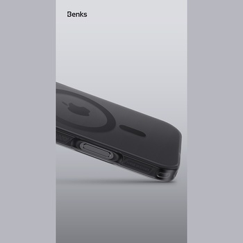 Benks Etui Magnetic Lucid Armor (C066) do Iphone 16 Pro Max złoty (Camera Control Button)