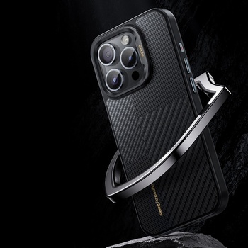 Benks Etui Montage Magnetic Armor Pro Kevlar Metal Frame 600D+1500D (MA62) do Iphone 15 Pro Max czarny