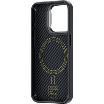 Benks Etui Montage Magnetic Armor Pro Kevlar Metal Frame 600D+1500D (MA62) do Iphone 15 Pro Max czarny
