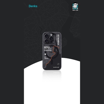 Benks Etui Magnetic City Istanbul do Iphone 16 Plus