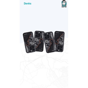 Benks Etui Magnetic City Istanbul do Iphone 16 Plus