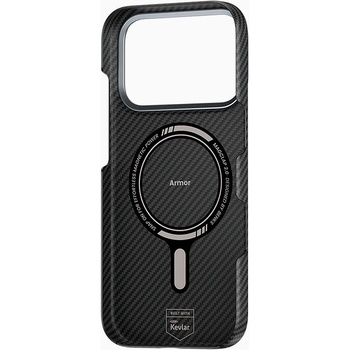 Benks Etui Magnetic Armor Air Kevlar Metal Frame 600D (0069) do Iphone 17 Pro czarny