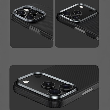 Benks Etui Magnetic Armor Air Kevlar Metal Frame 600D (0069) do Iphone 17 Pro czarny