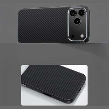Benks Etui Magnetic Armor Pro Kevlar Metal Frame 600D (A069) do Iphone 17 Pro czarny (Camera Control Button)