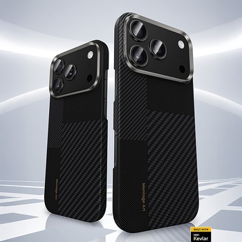 Benks Etui Montage Magnetic Armor Air Kevlar Metal Frame 600D+1500D (MB69) do Iphone 17 Pro czarny