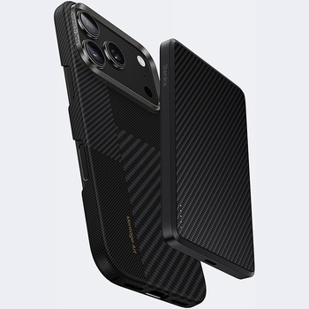 Benks Etui Montage Magnetic Armor Air Kevlar Metal Frame 600D+1500D (MB70) do Iphone 17 Pro Max czarny