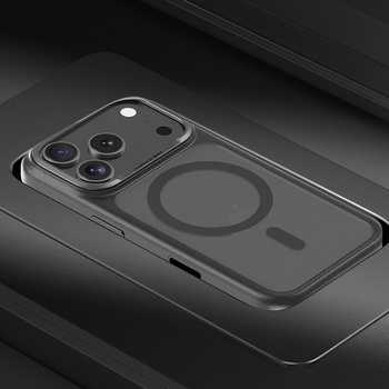 Benks Etui Magnetic Mist Metal Frame (0068) do Iphone 17 Air czarny (Camera Control Button)