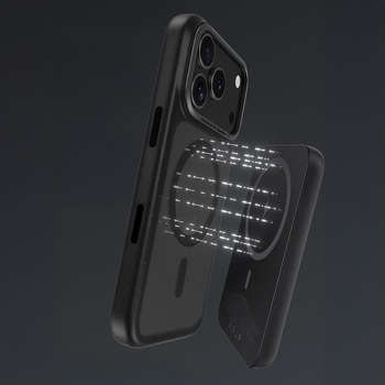Benks Etui Magnetic Mist Metal Frame (0067) do Iphone 17 biały (Camera Control Button)