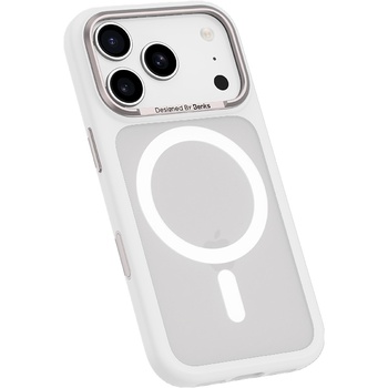 Benks Etui Magnetic Mist Metal Frame (0069) do Iphone 17 Pro biały (Camera Control Button)