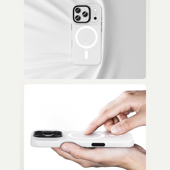 Benks Etui Magnetic Lucid Armor (0069) do Iphone 17 Pro biały (Camera Control Button)