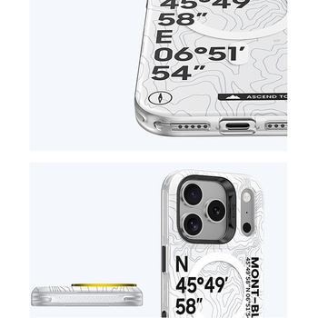 Benks Etui Dynamic Magnetic Summit Mont-Blanc (0069) do Iphone 17 Pro (Camera Control Button)