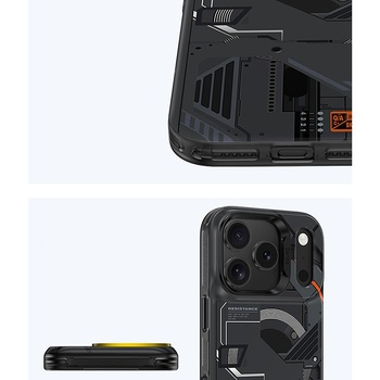 Benks Etui Dynamic Magnetic Mecha (D070) do Iphone 17 Pro Max czarny (Camera Control Button)