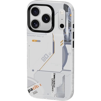 Benks Etui Dynamic Magnetic Mecha (E069) do Iphone 17 Pro biały (Camera Control Button)