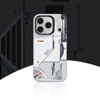 Benks Etui Dynamic Magnetic Mecha (E070) do Iphone 17 Pro Max biały (Camera Control Button)