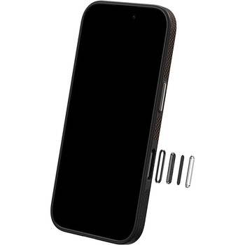 Benks Etui Magnetic Armor Pro Kevlar Metal Frame 600D (AD66) do Iphone 16 Pro Max czarny (Camera Control Button)
