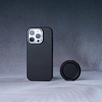 Benks Etui Magnetic Armor Pro Kevlar Metal Frame 600D (AD66) do Iphone 16 Pro Max czarny (Camera Control Button)