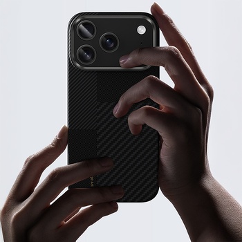 Benks Etui Montage Magnetic Armor Air Kevlar Metal Frame 600D+1500D (MB68) do Iphone 17 Air czarny