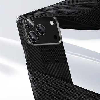 Benks Etui Montage Magnetic Armor Air Kevlar Metal Frame 600D+1500D (MB68) do Iphone 17 Air czarny
