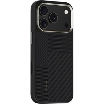Benks Etui Montage Magnetic Armor Pro Kevlar Metal Frame 600D+1500D (MA68) do Iphone 17 Air czarny (Camera Control Button)