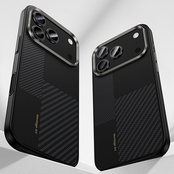 Benks Etui Montage Magnetic Armor Pro Kevlar Metal Frame 600D+1500D (MA69) do Iphone 17 Pro czarny (Camera Control Button)