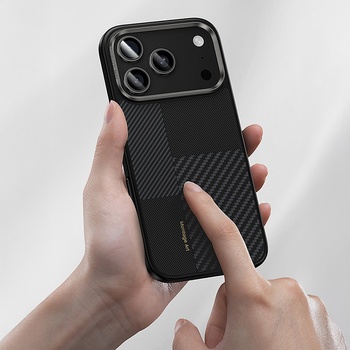 Benks Etui Montage Magnetic Armor Pro Kevlar Metal Frame 600D+1500D (MA69) do Iphone 17 Pro czarny (Camera Control Button)