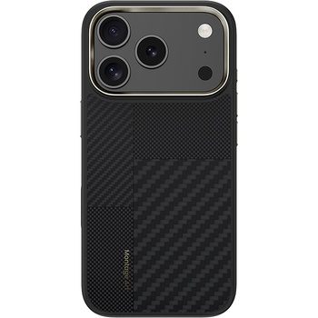 Benks Etui Montage Magnetic Armor Pro Kevlar Metal Frame 600D+1500D (MA69) do Iphone 17 Pro czarny (Camera Control Button)