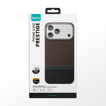 Benks Etui Magnetic Armor Pro Prestige Kevlar 600D (Y069) do Iphone 17 Pro (Camera Control Button)