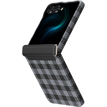 Benks Etui Magnetic Armor Vichy Spin Kevlar 1000D (BK48) do Samsung Galaxy Z Flip 7 czarny