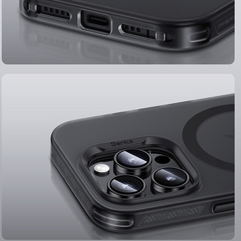 Benks Etui Magnetic Lucid Armor (B065) do Iphone 16 Pro czarny (Camera Control Button)