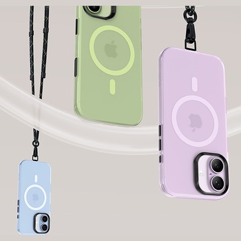 Benks Etui Magnetic Lucid Armor (C067) do Iphone 17 fioletowy (Camera Control Button)