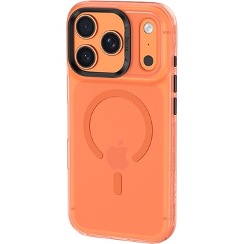 Benks Etui Magnetic Lucid Armor (C070) do Iphone 17 Pro Max pomarańczowy (Camera Control Button)