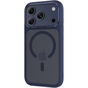 Benks Etui Magnetic Mist Metal Frame (A069) do Iphone 17 Pro niebieski (Camera Control Button)
