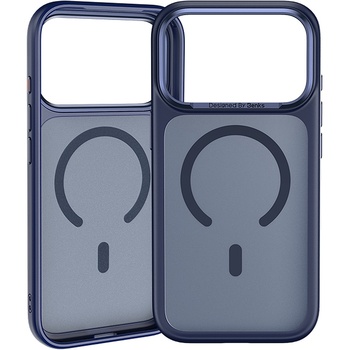 Benks Etui Magnetic Mist Metal Frame (A069) do Iphone 17 Pro niebieski (Camera Control Button)