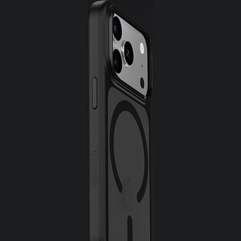 Benks Etui Magnetic Mist Metal Frame (K070) do Iphone 17 Pro Max czarny (Camera Control Button)